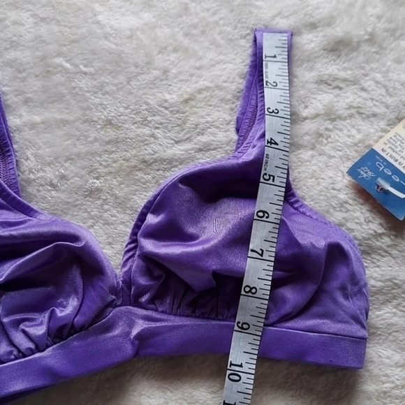 Vintage Deadstock Ceeb Purple Two Piece Swimsuit NWT - Picture 15 of 16